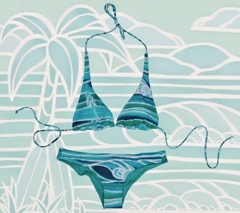 リップカール　ヘザーブラウン  ビキニ 楽天市場】【値下げしました】【RIP CURL】【Heather Brown